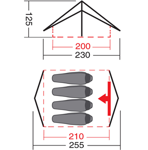 Палатка "Тайга 4"