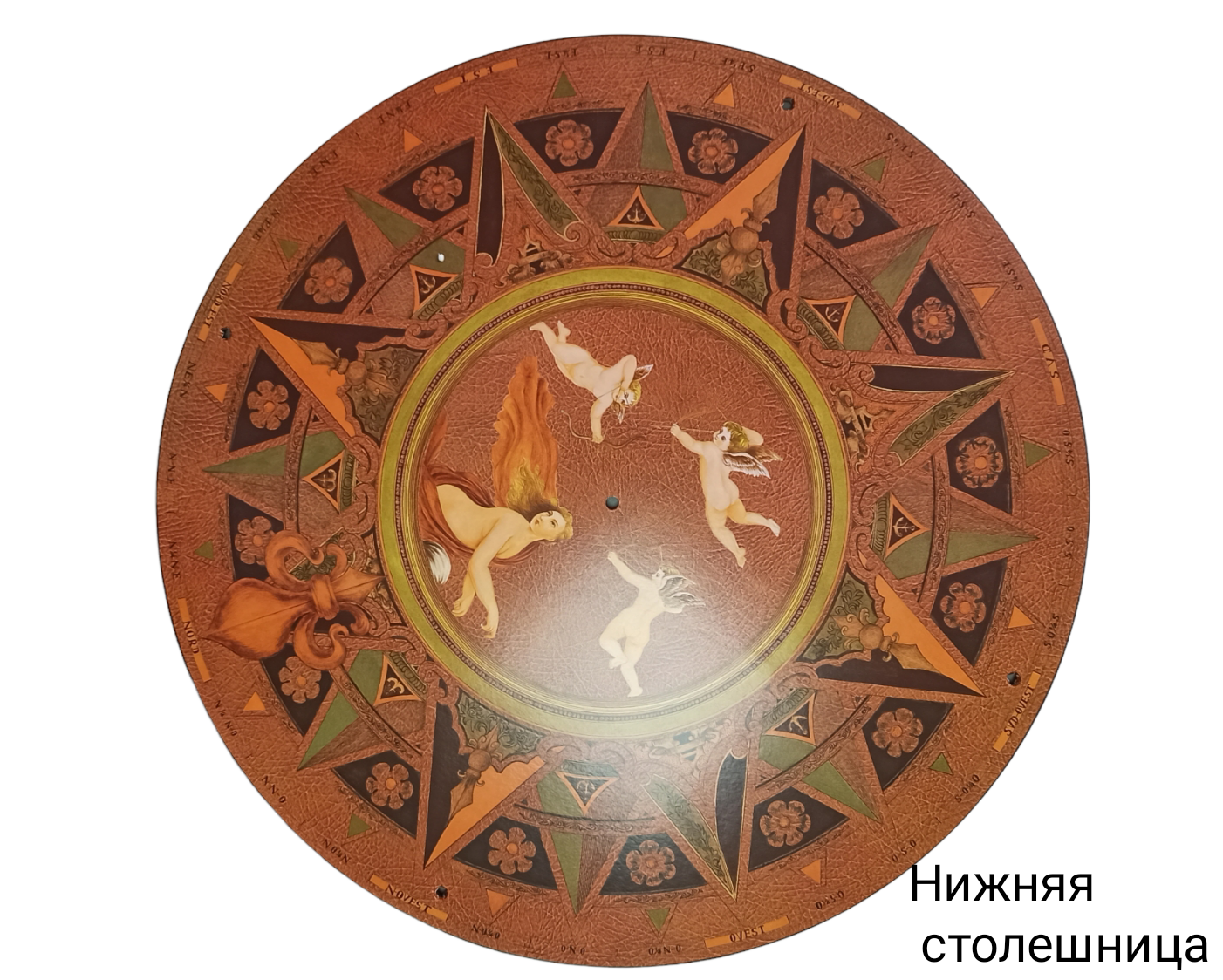 Глобус-бар Ptolemaeus напольный, сфера 45см, 61х61х100см