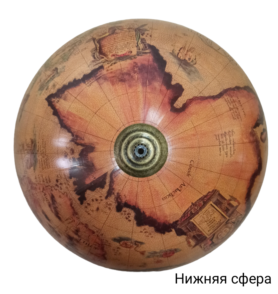 Глобус-бар Ptolemaeus напольный, сфера 45см, 61х61х100см